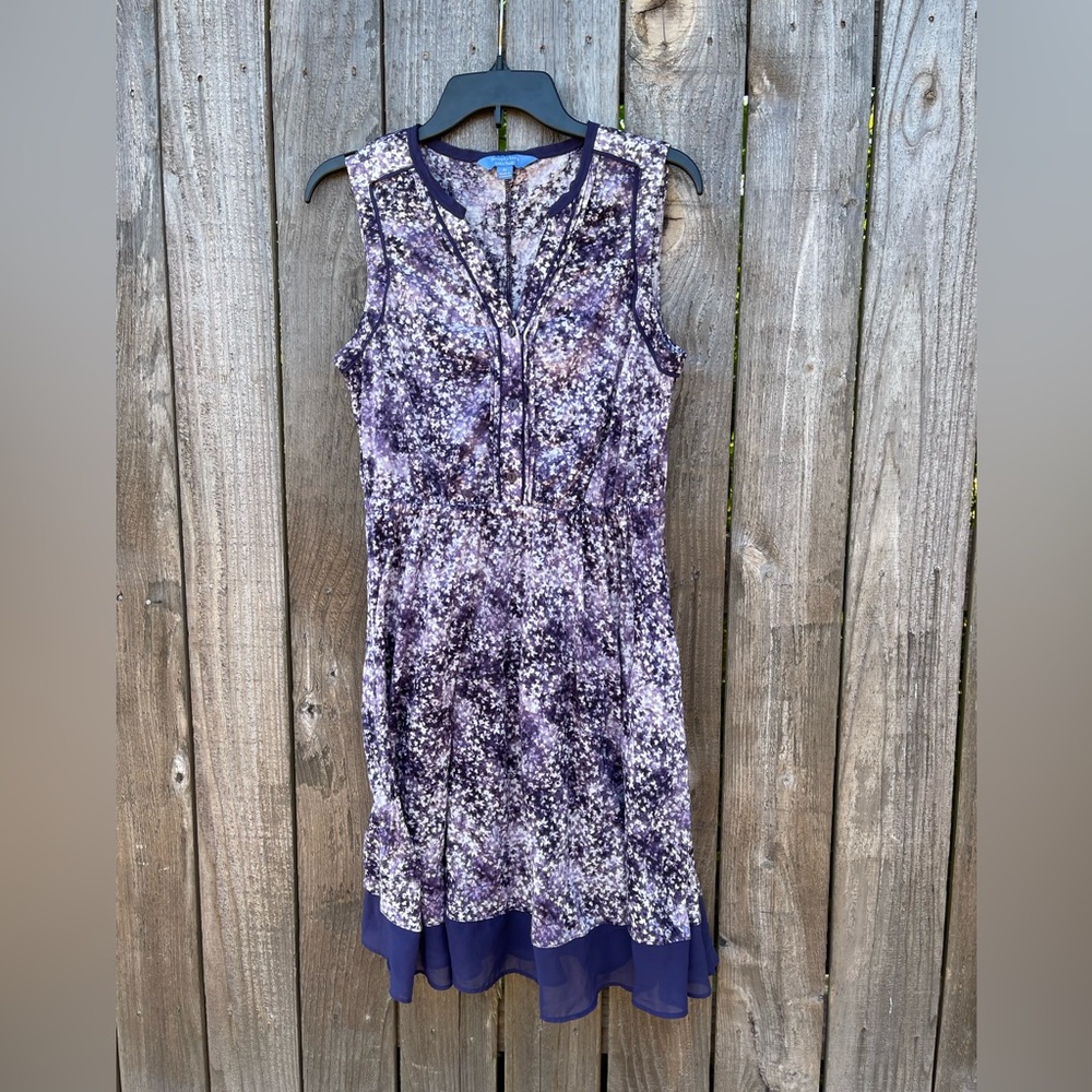Pretty purple floral dress